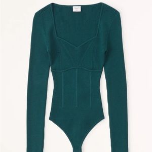 Abercrombie Corset Sweetheart Bodysuit